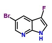 1H-Pyrrolo[2,3-b]pyridine,5-broMo-3-fluoro-