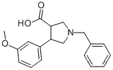 1-벤질-4-(3-메톡시-페닐)-피롤리딘-3-카르복실산