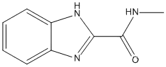 1H-벤즈이미다졸-2-카르복사미드,N-메틸-(9CI)