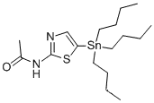 N-[5-(tributylstannyl)-1,3-thiazol-2-yl]acetamide
