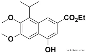 에틸 4-하이드록시-8-이소프로필-6,7-디메톡시-2-나프토에이트