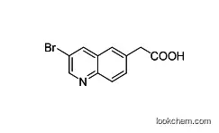 3-Bromo-6-quinolineacetic acid