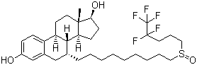 Fulvestrant;ICI-182780;ZD9238;7-[9-[(4,4,5,5,5-pentafluoropentyl)sulfinyl]nonyl]-(7α,17β)-estra-1,3,5(10)-triene-3,17-diol