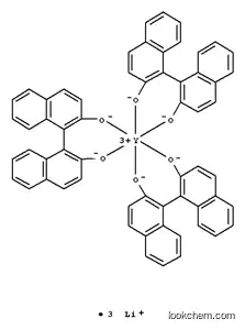 리튬 트리스(S-(-)-1,1'-BINAPHTHYL-2,2'-DIOLATO)YTTRATE(III)