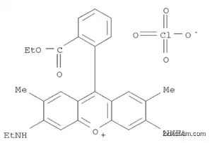 3,6-ビス(エチルアミノ)-9-[2-(エトキシカルボニル)フェニル]-2,7-ジメチルキサンチリウム?過塩素酸アニオン