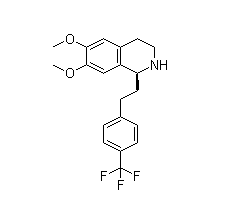 6,7-Dimethoxy-1(S)-[2-[4-(trifluoromethyl)phenyl]ethyl]-1,2,3,4-tetrahydroisoquinoline