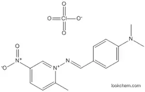 피리 디늄, 1-(((4- (디메틸 아미노) 페닐) 메틸렌) 아미노) -2- 메틸 -5-n이 트로-, 과염소산 염