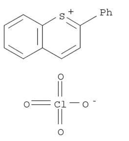 2-phenylthiochromenium perchlorate