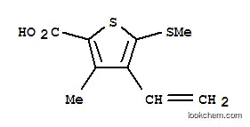 3-메틸-5-(메틸티오)-4-비닐티오펜-2-카르복실산