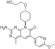 PF-04691502;2-amino-8-((1r,4r)-4-(2-hydroxyethoxy)cyclohexyl)-6-(6-methoxypyridin-3-yl)-4-methylpyrido[2,3-d]pyrimidin-7(8H)-one