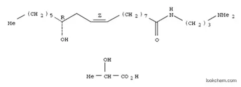 프로판산, 2-하이드록시-, 화합물. R-(Z)-N-3-(디메틸아미노)프로필-12-히드록시-9-옥타데센아미드 (1:1)