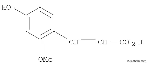 3- (4- 하이드 록시 -2- 메 톡시-페닐)-아크릴산