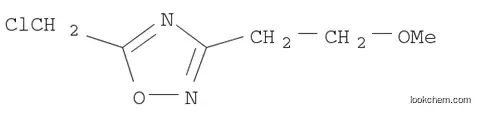 5-(클로로메틸)-3-(2-메톡시에틸)-1,2,4-옥사디아졸(SALTDATA: 무료)