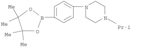 4-(4-isopropylpiperizinyl)phenylboronicacid,pinacolester
