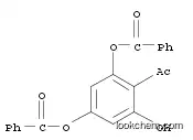 4-acetyl-5-hydroxybenzene-1,3-diyl dibenzoate