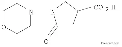 1-모르폴리노-5-옥소피롤리딘-3-카르복실산