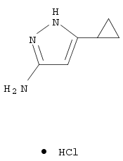 3-Cyclopropyl-1H-pyrazol-5-aminehydrochloride