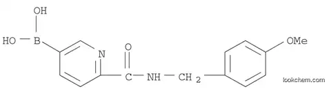 N-4-메톡시벤질 5-보로노-2-피리딘카르복스아미드