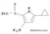 에틸 3-아미노-5-사이클로프로필-1H-피롤-2-카복실레이트