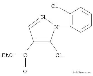 5-클로로-1-(2-클로로-페닐)-1H-피라졸-4-카르복실산 에틸 에스테르