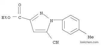 5-시아노-1-p-톨릴-1H-피라졸-3-카르복실산 에틸 에스테르