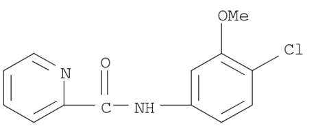 VU0361737;2-Pyridinecarboxamide,N-(4-chloro-3-methoxyphenyl)-