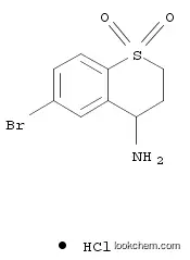 4-아미노-6-브로모-3,4-디히드로-2H-S,S-디옥소-티오크로멘 염산염