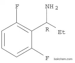 (r)-1-(2,6-디플루오로페닐)프로판-1-aMine-hcl