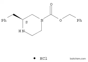 benzyl (3S)-3-benzylpiperazine-1-carboxylate
하이드로 클로라이드