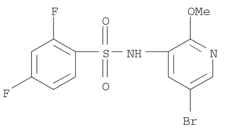 N-(5-bromo-2-methoxypyridin-3-yl)-2,4-difluorobenzenesulfonamide