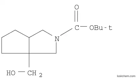 3a-히드록시메틸-헥사히드로-시클로펜타[c]피롤-2-카르복실산 tert-부틸 에스테르