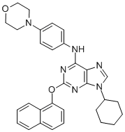 Purmorphamine;9H-Purin-6-amine,9-cyclohexyl-N-[4-(4-morpholinyl)phenyl]-2-(1-naphthalenyloxy)-