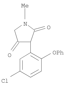 3-(5-chloro-2-phenoxyphenyl)-1-Methylpyrrolidine-2,4-dione
