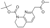 (8-BOC-5,6,7,8-테트라히드로-[1,8]나프티리딘-2-일)-아세트산 메틸 에스테르