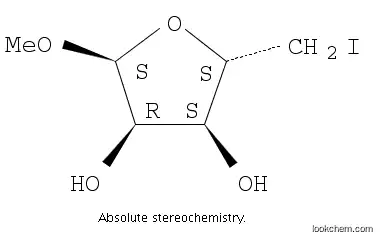 α-D-Ribofuranoside, methyl 5-deoxy-5-iodo-