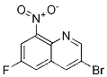 3-BroMo-6-fluoro-8-nitro-quinoline