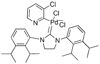 디클로로-[1,3-BIS(디이소프로필페닐)-2-이미다졸리디닐리덴]-(3-클로로피리딜)팔라듐(II)