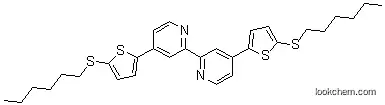 4,4'-비스(5-(헥실티오)티오펜-2-일)-2,2'-비피리딘