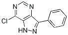 1H-Pyrazolo[4,3-d]pyrimidine, 7-chloro-3-phenyl-