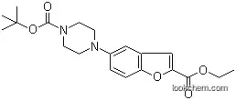 에틸 5- (4-tert- 부 톡시 카르 보닐 -1- 피 페라 지닐) 벤조 푸란 -2- 카르 복실 레이트