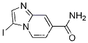 Molecular Structure of 1036990-62-1 (Imidazo[1,2-a]pyridine-7-carboxamide, 3-iodo-)