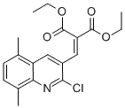 2-클로로-5,8-디메틸-3-(2,2-디에톡시카르보닐)비닐퀴놀린