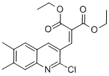 2-클로로-6,7-디메틸-3-(2,2-디에톡시카르보닐)비닐퀴놀린