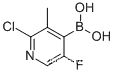 2-클로로-5-플루오로-3-피콜린-4-붕소산