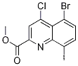 메틸5-브로모-4-클로로-8-메틸퀴놀린-2-카르복실레이트