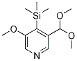3-(디메톡시메틸)-5-메톡시-4-(트리메틸실릴)-피리딘