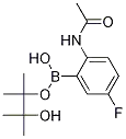 2-아세트아미도-5-플루오로페닐보론산,피나콜 에스테르