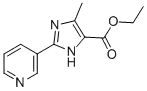 5-메틸-2-피리딘-3-YL-3H-이미다졸-4-카르복실산 에틸 에스테르