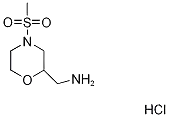 (4- (Methylsulfonyl) Morpholin-2-yl) MethanaMine 염산염