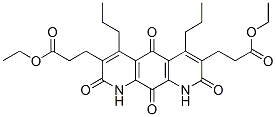 1,2,5,8,9,10-헥사하이드로-2,5,8,10-테트라옥소-4,6-디프로필피리도[3,2-g]퀴놀린-3,7-디프로판산 디에틸 에스테르